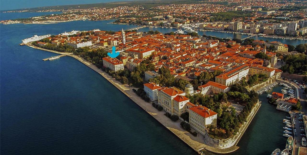 Riva Palace - Design Rooms Zadar Bagian luar foto